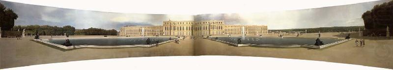 John Vanderlyn Panorama du palais et des jardins de Versailles china oil painting image